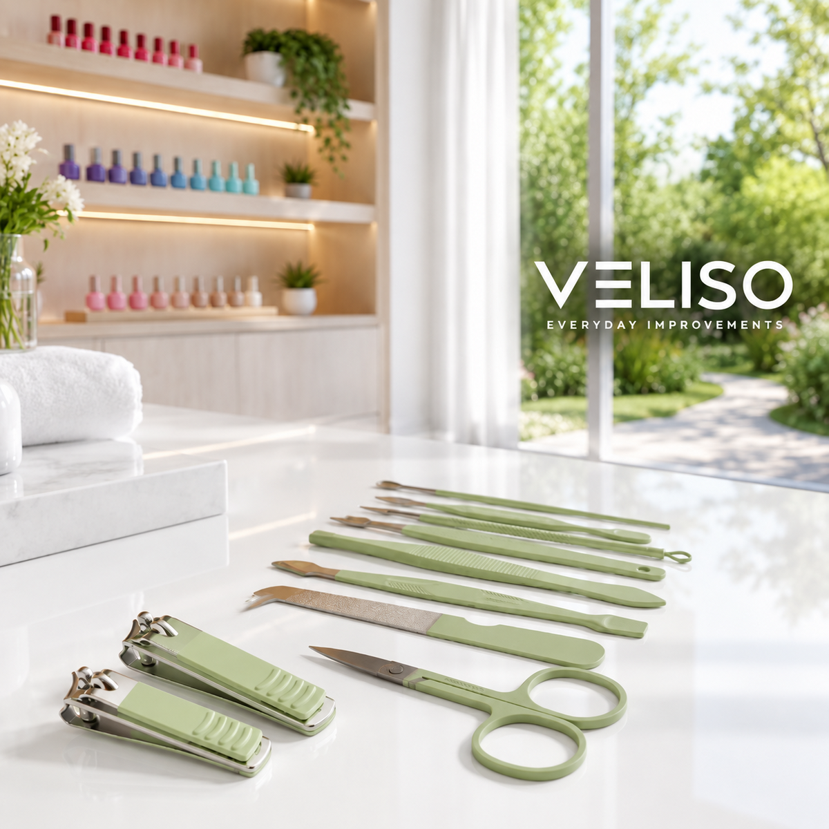 Veliso manicure tools lifestyle image